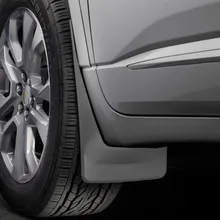 WeatherTech 2018+ Chevrolet Traverse No Drill Mudflaps - Black - Side View