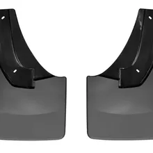 WeatherTech 09-13 Dodge Ram 1500/2500/3500 No Drill Mudflaps - Black - Side View