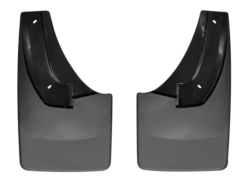 WeatherTech 09-13 Dodge Ram 1500/2500/3500 No Drill Mudflaps - Black - Side View