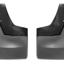 WeatherTech 15+ Chevrolet Tahoe (w/o Flares) No Drill Rear Mudflaps - Back View