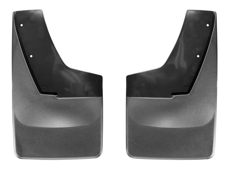 WeatherTech 15+ Chevrolet Tahoe (w/o Flares) No Drill Rear Mudflaps - Back View