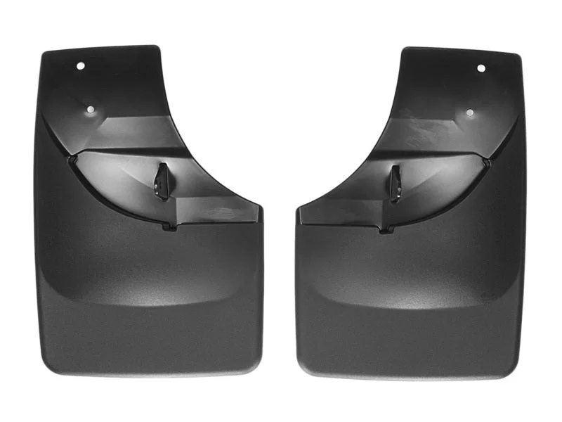 WeatherTech 14+ Ford Transit No Drill Rear Mudflaps (Will Not Fit Dually) - Back View