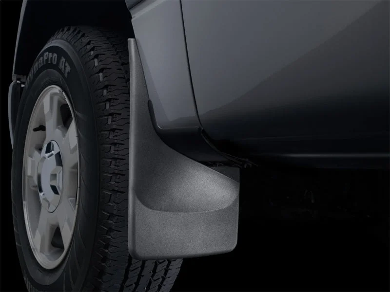 WeatherTech 2016 Toyota Tacoma No Drill Rear Mudflaps - Back View