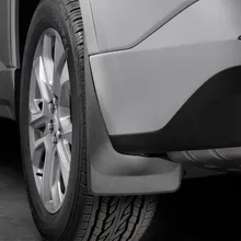 WeatherTech 2018+ Chevrolet Traverse No Drill Mudflaps - Black - Side View