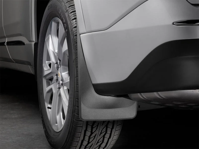 WeatherTech 2018+ Chevrolet Traverse No Drill Mudflaps - Black - Side View