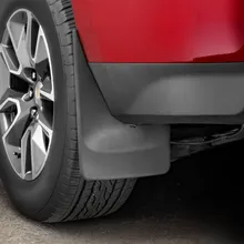 WeatherTech 2021+ Chevy Suburban Rear No Drill Mudflaps - Black - Side View
