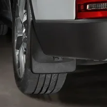 WeatherTech 2020+ Hyundai Palisade No Drill Mudflaps - Black - Side View
