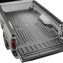 WeatherTech 07+ Chevrolet Silverado TechLiner - Black - Back View