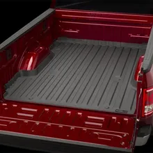 WeatherTech 15-16 Ford F-150 w/ 6.5ft Bed TechLiner - Black - Back View