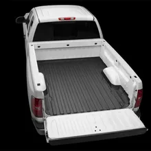 WeatherTech 07-12 Chevrolet Silverado TechLiner - Black - Back View