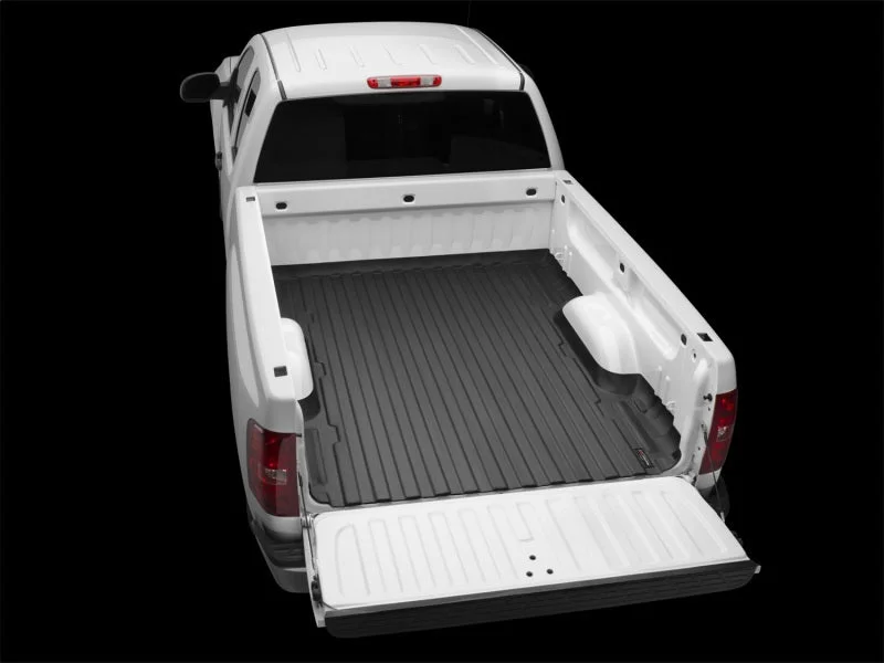 WeatherTech 07-12 Chevrolet Silverado TechLiner - Black - Back View