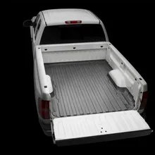 WeatherTech 07-12 Chevrolet Silverado TechLiner - Black - Installation View