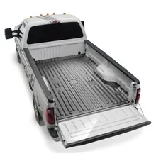 WeatherTech 09+ Ford F250 Super Duty TechLiner - Black - Installation View