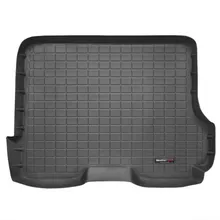 WeatherTech 84-96 Jeep Cherokee (2 door) Cargo Liners - Black - Back View