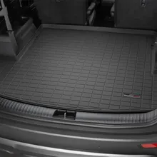 WeatherTech 2020+ Kia Telluride Behind 2nd Row Cargo Liner - Black - Side View