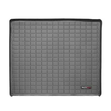 WeatherTech 06+ Jeep Commander Cargo Liners - Black - Back View