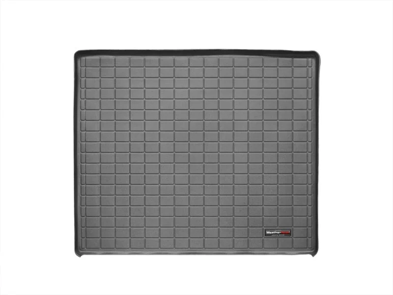 WeatherTech 06+ Jeep Commander Cargo Liners - Black - Back View
