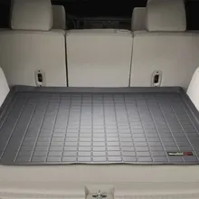 WeatherTech 06+ Jeep Commander Cargo Liners - Black - Installation View