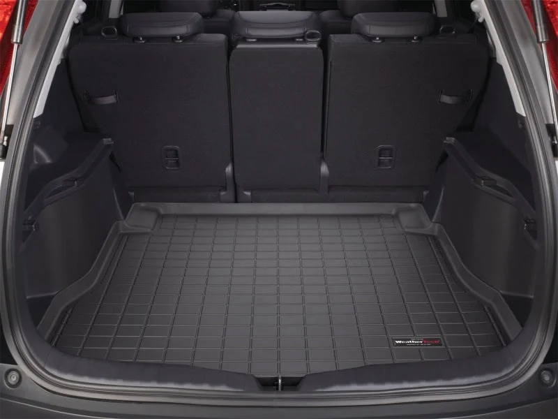 WeatherTech 07+ Honda CR-V Cargo Liners - Black - Installation View