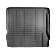WeatherTech 07+ Jeep Wrangler Unlimited Cargo Liners - Black - Back View
