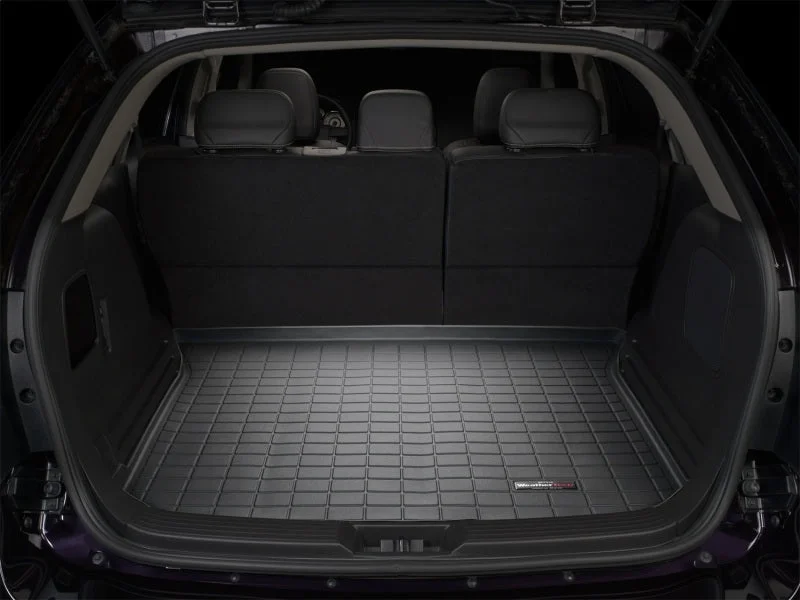 WeatherTech 07-12 Ford Edge Cargo Liners - Black - Installation View