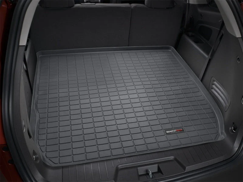 WeatherTech 08-13 Buick Enclave Cargo Liners - Black - Installation View
