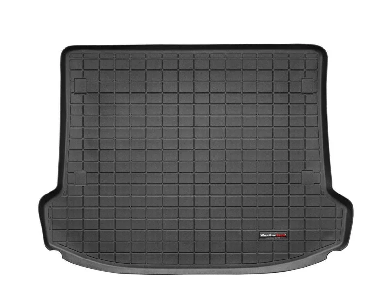 WeatherTech 10+ Cadillac SRX Cargo Liners - Black - Back View