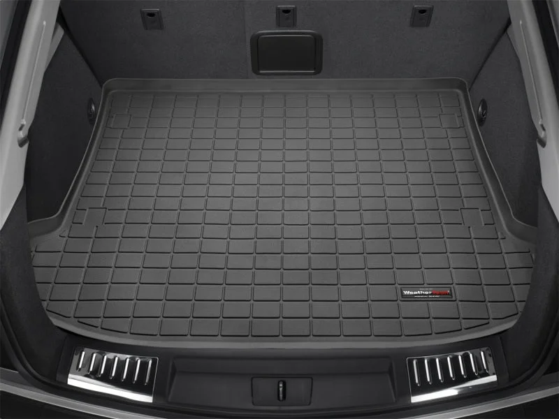 WeatherTech 10+ Cadillac SRX Cargo Liners - Black - Installation View