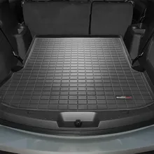WeatherTech 11+ Ford Explorer Cargo Liners - Black - Installation View