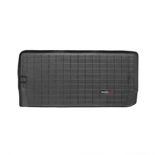WeatherTech 11+ Dodge Durango Cargo Liners - Black - Back View