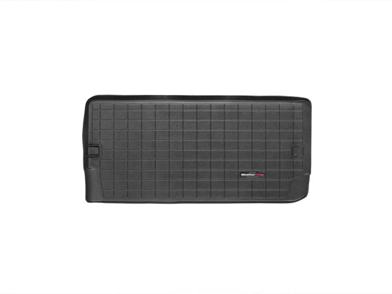 WeatherTech 11+ Dodge Durango Cargo Liners - Black - Back View