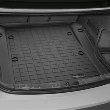 WeatherTech 12 BMW 3-Series Cargo Liners - Black - Installation View