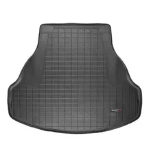 WeatherTech 13+ Honda Accord Cargo Liners - Black - Back View