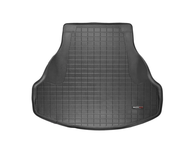WeatherTech 13+ Honda Accord Cargo Liners - Black - Back View