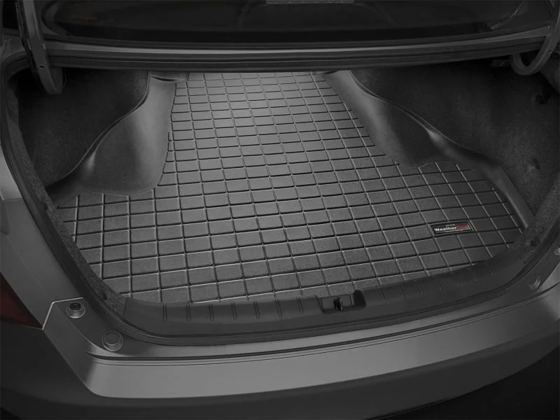 WeatherTech 13+ Honda Accord Cargo Liners - Black - Installation View