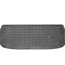 WeatherTech 13+ Infiniti JX Cargo Liners - Black - Back View