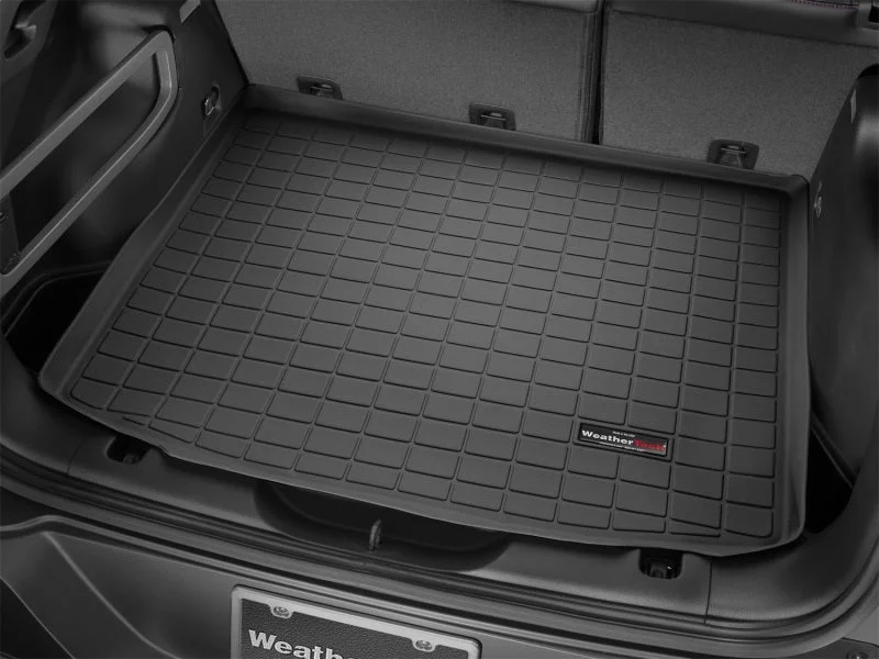 WeatherTech 14+ Jeep Cherokee Cargo Liners - Black - Installation View