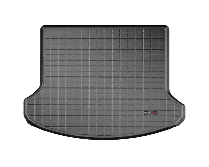 WeatherTech 2008-2013 Toyota Highlander Cargo Liners - Black - Back View