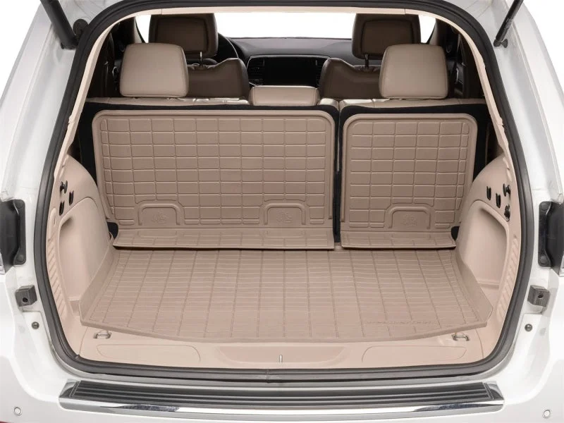 WeatherTech 11-22 Jeep Grand Cherokee Seatback Cargo Liner HP - Tan - Side View