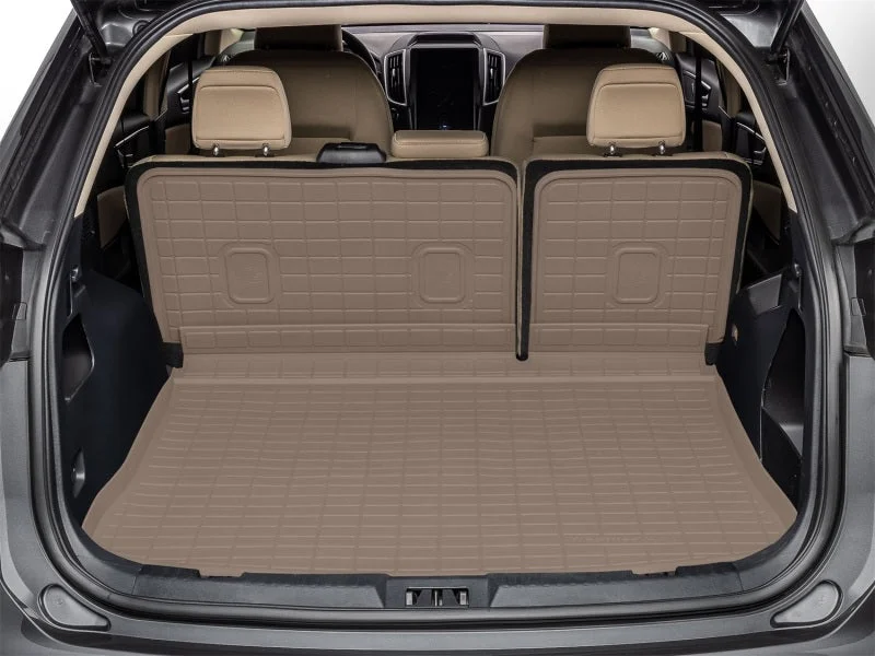 WeatherTech 15-23 Ford Edge / 19-22 Edge ST Seatback Cargo Liner HP - Tan - Side View