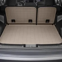 WeatherTech 19-22 Jeep Cherokee KL (w/Cargo Floor in Highest Position) Seatback Cargo Liner HP - Tan - Side View
