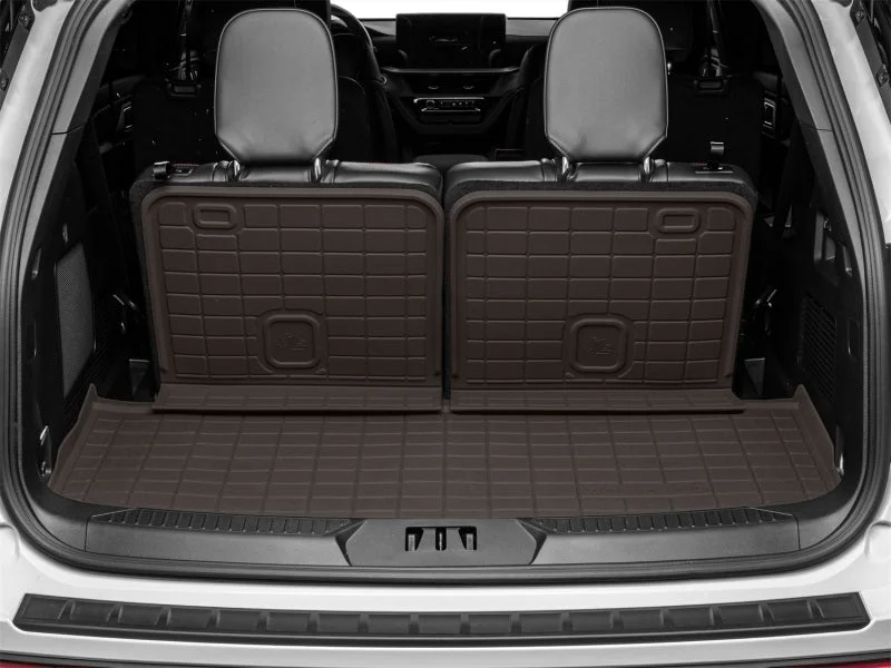 WeatherTech 20-23 Ford Explorer Incl. ST/Hybrid Seatback Cargo Liners HP - Cocoa - Side View