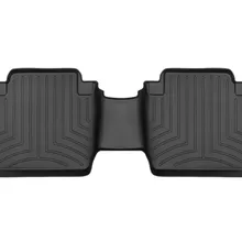 WeatherTech 12-13 Toyota Tacoma Rear FloorLiner - Black - Installation View