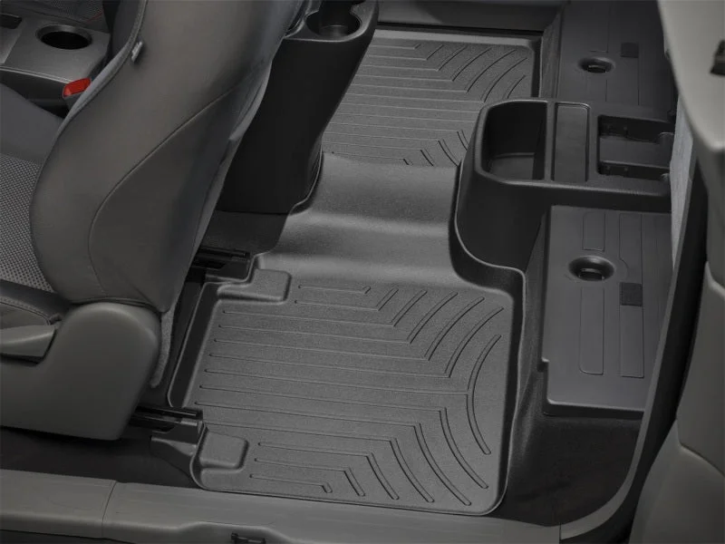 WeatherTech 12-13 Toyota Tacoma Rear FloorLiner - Black - Additional View 5