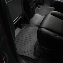 WeatherTech 07-13 Cadillac Escalade Rear FloorLiner - Black - Additional View 5