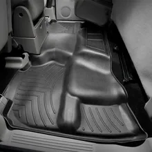 WeatherTech 07-13 Chevrolet Silverado Extended Cab Rear FloorLiner - Black - Additional View 5