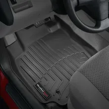 WeatherTech 06-12 Toyota RAV4 Front FloorLiner - Black - Installation View