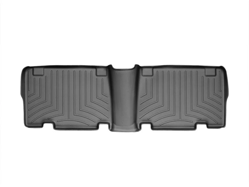 WeatherTech 06-12 Toyota RAV4 Rear FloorLiner - Black - Back View