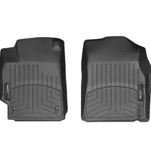 WeatherTech 07-11 Toyota Camry Sedan Front FloorLiner - Black - Back View