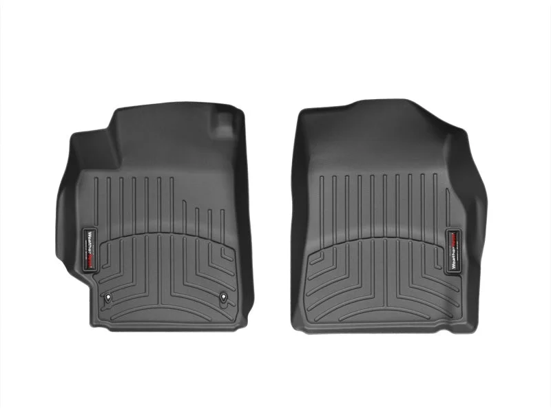 WeatherTech 07-11 Toyota Camry Sedan Front FloorLiner - Black - Back View